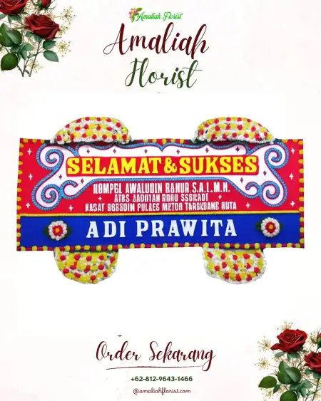 Papan Bunga Ucapan Selamat Sri Mulyo